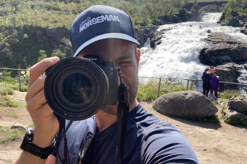 Nikon Z6 III under lupen